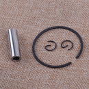 fit for Husqvarna 51 55 Rancher Chainsaw 46mm Piston Pin Ring Cylinder Gasket hf