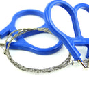 Outdoor Stainless Steel Wire Saw Scroll Camping Hiking Emergency Survival Tool