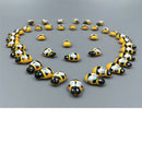 100Pcs Mini Bees Self Adhesive Funny Wooden Bumble Ladybug Craft Card Toppers AU