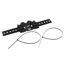 2x Universal Exhaust Muffler Silencer Anti-hot Guard Heat Shield Cover Black