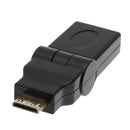180 Degree Mini HDMI Male to HDMI Female Adapter Cable Connector