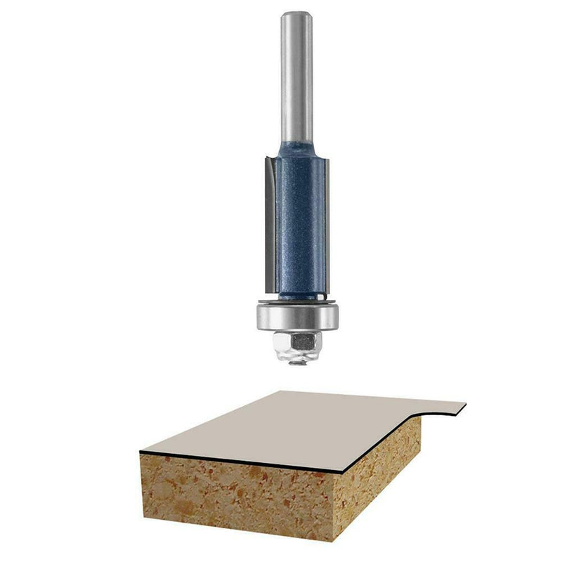 4pcs/set 1/4inch Handle Engraving Trimmer Wood Router Bits Milling Cutter A