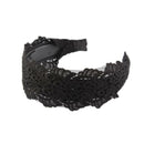 Black Lace Extra Wide Headband Alice Band Women Wide Hair Band Headwraps