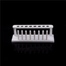 8 Holes Plastic Test Tube Rack Testing Tubes Holder Storage Stand Lab Supplies &