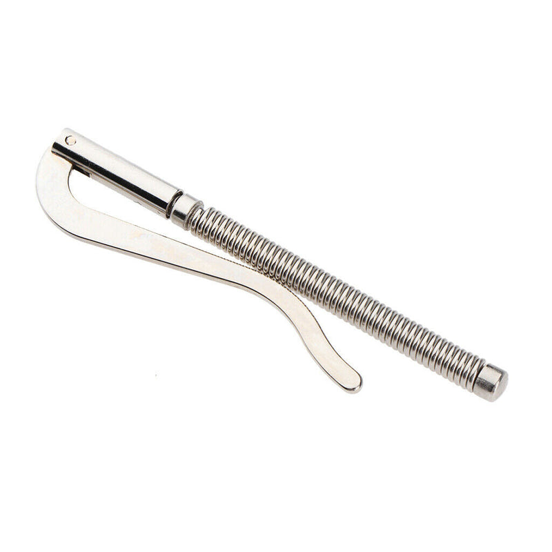 Leather Spring Money Clip Bar