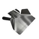 2pcs Stainless Steel Food Shovel Chip Bagger Fry Scoop Single+Double Handle