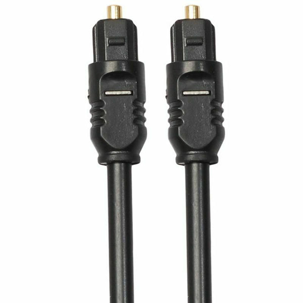 1m Fiber Optic TOSLink Digital Audio Cable Male to Male Lightweight and Fle P8O7