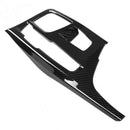 Carbon Fiber Style Abs Plastic Car Center Console Gear Shift Panel Cover Tr