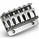 New 6 string Chrome 65MM Fixed HardTail Electric Guitar Bridge J0R5 Tailpie H8O6