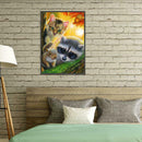 5D DIY Full Drill Diamond Painting Cute Animals Cross Stitch Embroidery Kit