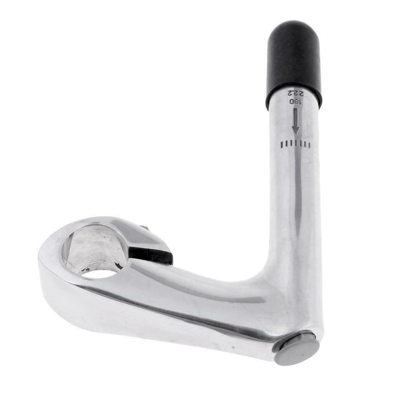Aluminum Alloy 17 Degree Drop  Quill Stem 25.4mm/1" Handlebar Riser