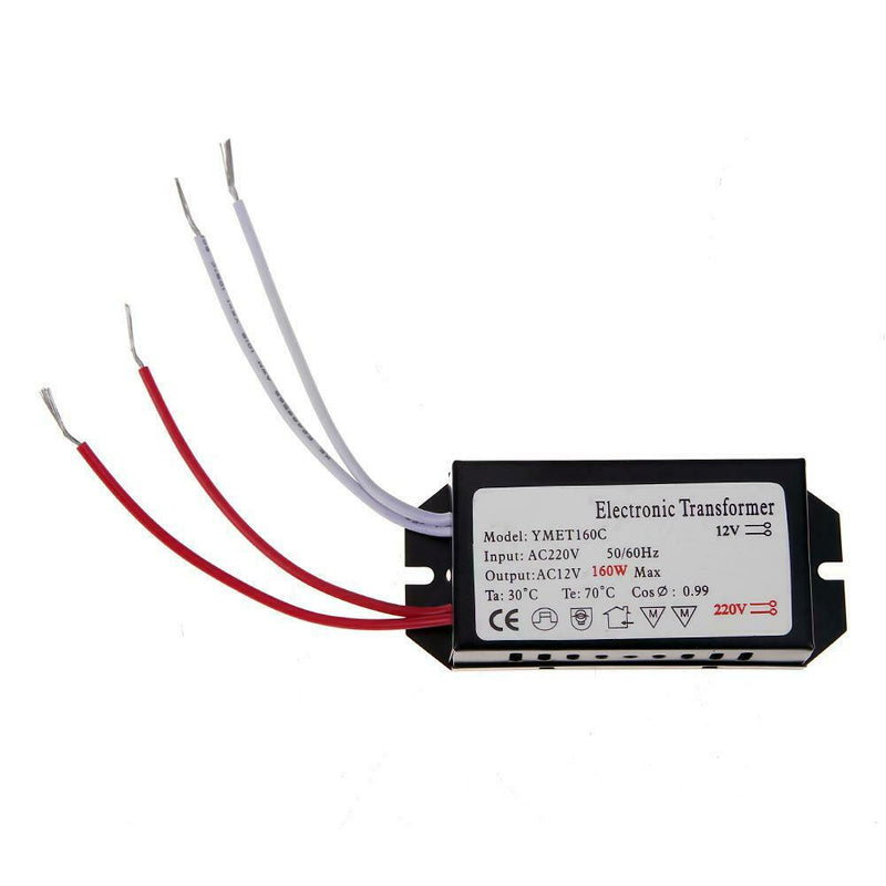 220V to 12V Crystal Quartz Halogen Lamp Electronic Transformer Power Supply
