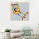 5D DIY Full Drill Diamond Painting Frog Cross Stitch Embroidery (W0015)