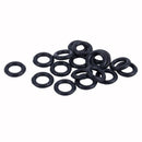 20x Black Rubber Oil Seal Sealed O Rings Gasket Washers, 5*1*3mm E9T8