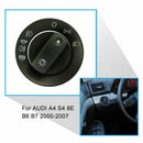 Car Headlight Fog Switch Cover for Audi A4 B6 B7 / Headlight dimmer switch  M5R5