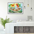 5D DIY Full Drill Diamond Painting Cat Cross Stitch Mosaic Kit Home Decor