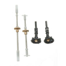 Metal Gear Bridge Axle Set for WPL B1 B24 B16 C24 1/16 4WD 6WD RC Car Parts X7H2