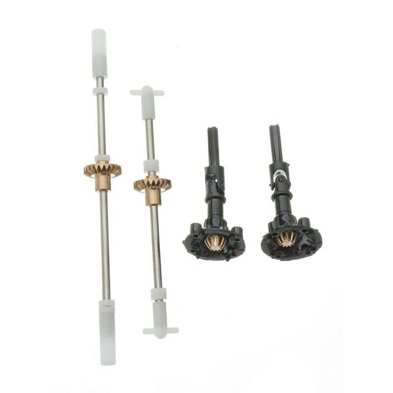 Metal Gear Bridge Axle Set for WPL B1 B24 B16 C24 1/16 4WD 6WD RC Car Parts X7H2