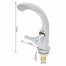 1/2" Kitchen Connect Basin Faucet Deck Mounted Cold Water Tap Chrome Plated