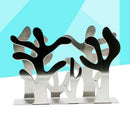 1Pcs Stainless Steel Stylish Tissue Holder Napkin Dispenser Durable Plant D