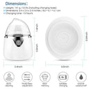 Facial Cleansing Brush,Ipx6 Waterproof Wireless Charging Face Cleaning Brus