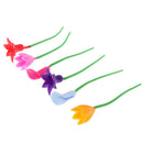 6pcs Flowers Wine Cup Marker Silicone Wine Glass Label Glass Cup RecognizerJ Gw