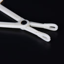 1pcs Piercing Supplies Tool Clamp Disposable Plastic Slotted Round Forcepã€!E