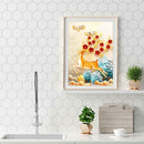 5D DIY Full Drill Diamond Painting Elk Embroidery Mosaic Craft Kit (QF065)