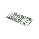 10X Small Green Christmas Ornament tree Hook Decoration Hanger Wire MO