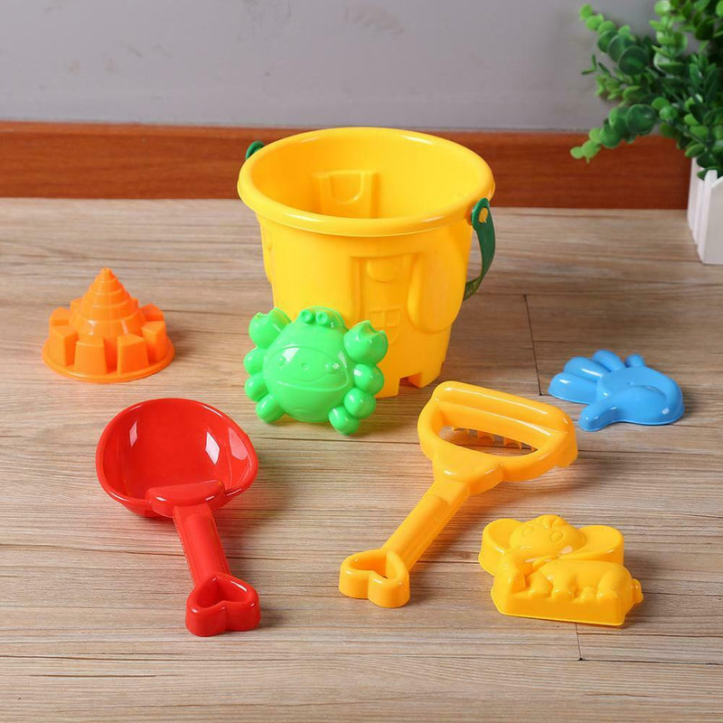 7pcs/set Baby Kids Beach Sand Play Toys Bucket Shovel Pretended Play Toys