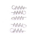 100pcs Soft Bait Lure Spring Fixed Lock Pin Screw Hook Connect Fixed Latch Fish
