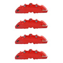 2PCS Red Car Wheel Brake Caliper Cover Front Rear Decorative Dust Resist New