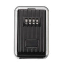 Wall-Mounted Outdoor Key Storage Lock Box 4-Digit Combination Password Key  Q7A5