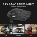 12V Car Heater Vehicle Windscreen Demister Defroster Portable Heating Fan Black