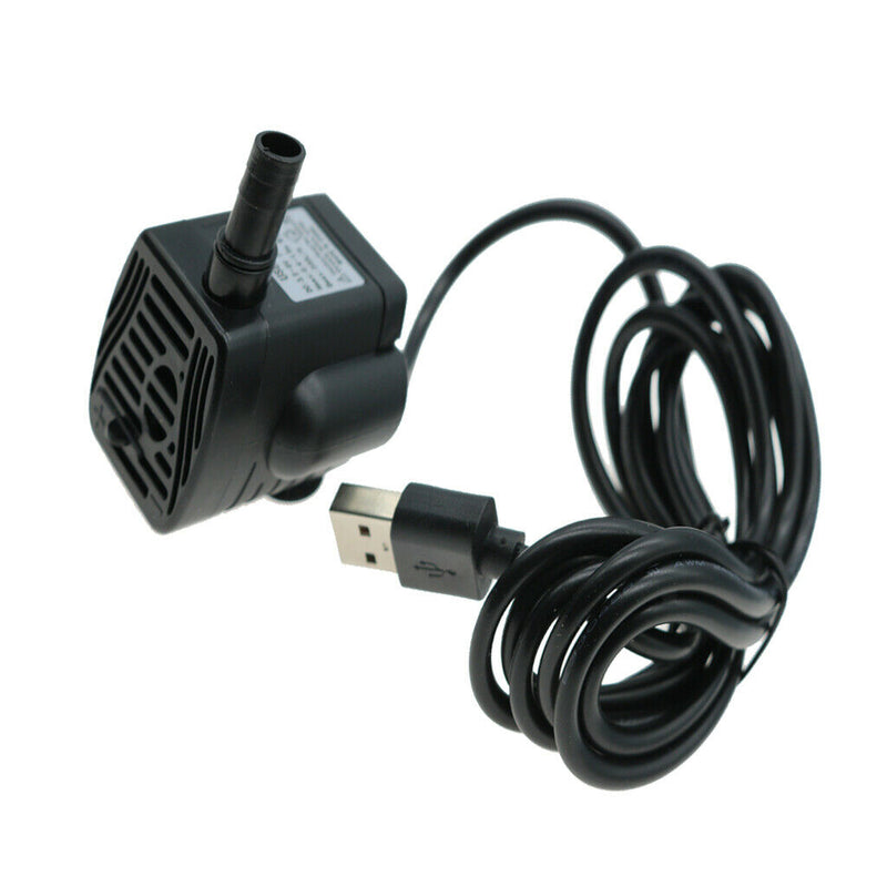 USB Brushless Submersible Water Pumps for Aquarium, Tabletop Fountains, Pond,