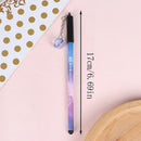 Luminous twelve constellations Glass Ball Starry Sky Writing Gel Pen 0.3 OZ