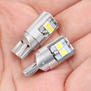 2PCS T10 LED Bulb W5W 194 168 License Plate Light Bulb Wedge Inter Width LigFT