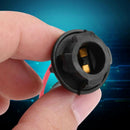2pcs Light Bulb Socket T10W5W Soft Rubber Light Bulb Socket Lamp Holder For C FT