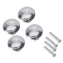 Cabinet Cupboard Door Drawer 28mm metal Pull Knob Handle 4pcs X9R8