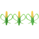 Baby Silicone TeetherTraining ToothbrushCorn Teething Chew for Infant Chewing BX