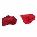 300pcs Fabric Rose Petals Flower Favors for Wedding Party Decoration Red R3E3