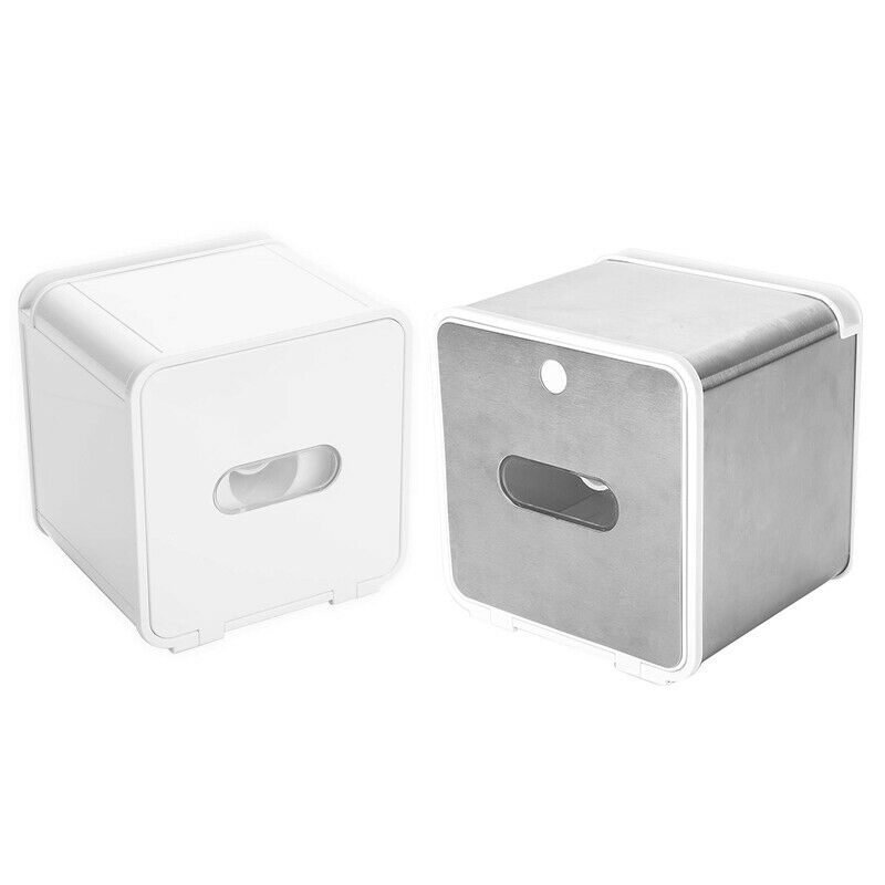 Waterproof All Covered Toilet Paper Holder Box,Wall Mounted Bathroom Paper  U8J8