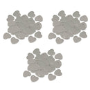150pcs Metal Flat Round Circle Blank Coin Stamping Charms Tag Pendants 8mm
