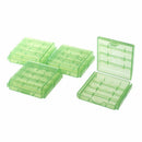 Pack of 4 PCS AA / AAA Battery Storage Hard Case Box-Green C1G8