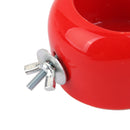 Ceramic Coop Cup Bird Parrot Pet Cage Aviary Dog Water Food Bowl Feeder