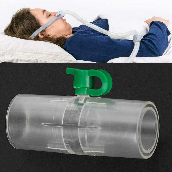 Breathing Tube Hose Connector Plastic Durable L Straight Connection Adapter