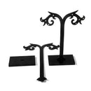3pcs/set Geometric Y Pattern Stud Earrings Display Stand Jewelry Show Rack