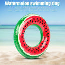 Outdoor Watermelon Swimming Ring Inflatable Pool Float Circle PVC (90cm)