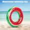 Outdoor Watermelon Swimming Ring Inflatable Pool Float Circle PVC (90cm)