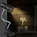 E27 Heating Reptile Lamp Holder Clip-on Bulb with Cover Pet Light (Black) A